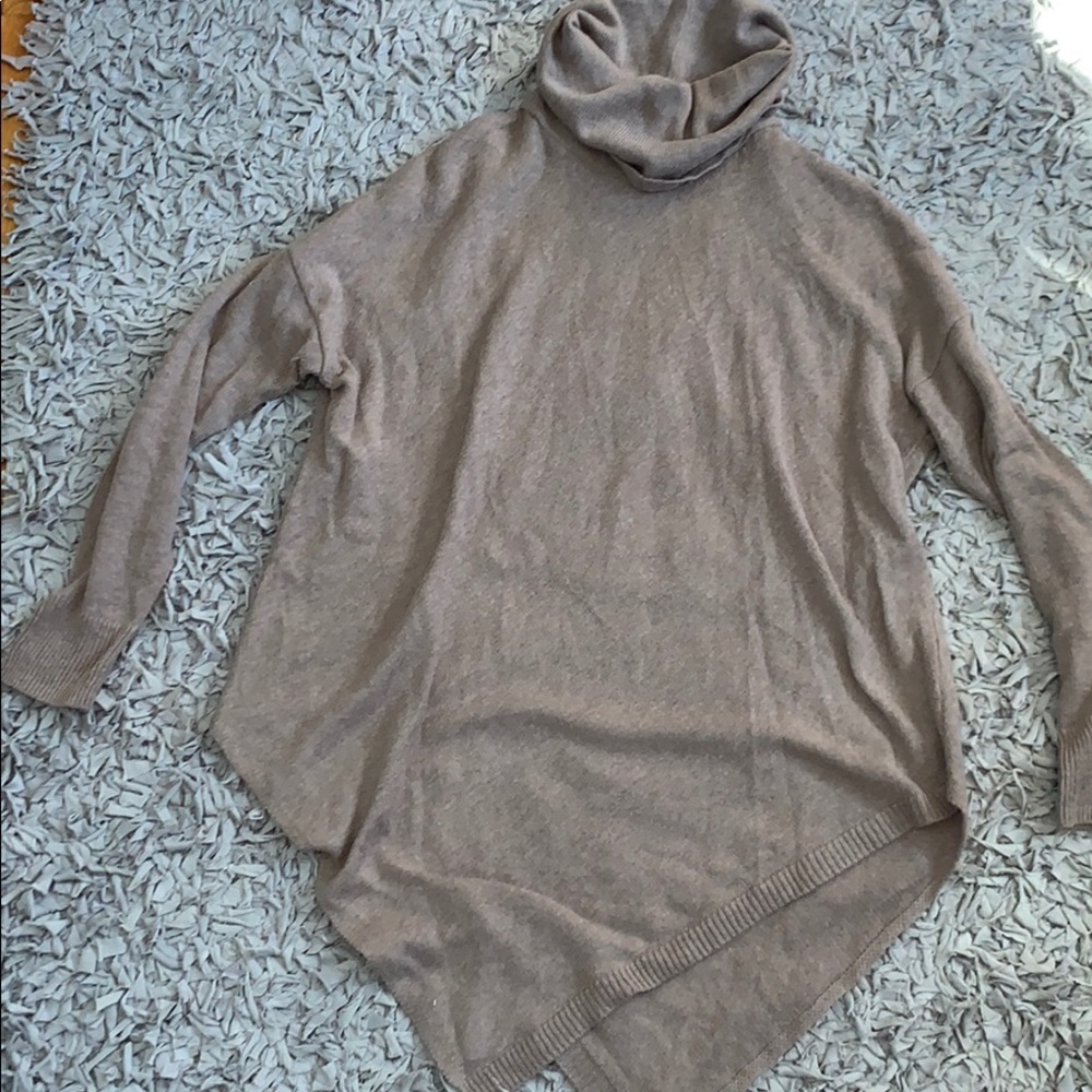 Tan Cowl neck sweater